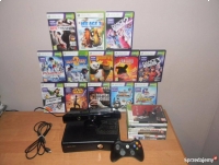 SUPER ZESTAW ! Xbox 360 slim + Kinect + Gry + Gwarancja !