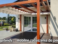 Pergotendy - roleta pozioma do pergoli ,rolety rzymskie poziome