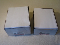 Papier komputerowy do drukarek igłowych Emerson 240x12 1+0 i 1+1 