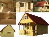 DOMEK OGRODOWY LETNISKOWY DOMKI wymiar 3/3m 15mm