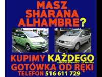 skup VW Sharan, SEAT Alhambra ,stan obojętny,