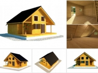 Domek Letniskowy Ocieplony Całoroczny Nowość 5m/7m