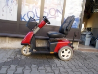 Skuter elektryczny 3-kołowy drogowy dla osoby starszej lub niepełnosprawnej