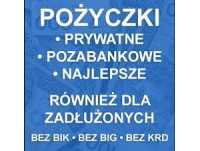 Pozyczki Pozabankowe Bez Baz i Opłat,Nawet Dla Osób Zadłużonych i Z Komornikiem.Cała Polska