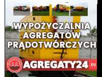 Agregat prądotwórczy - wynajem, usługi