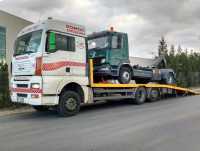 Holowanie Tirów, Laweta Dla Samochodów Ciężarowych