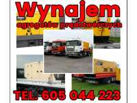 Agregat prądotwórczy wynajem, cała Polska