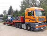 Transport niskopodwoziowy niskopodwozie maszyn koparek Poznań