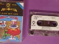 Helloween – I Want Out - Live , KASETA MAGNETOFONOWA MG 1991