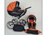 NOWY Wózek Dziecięcy Retro AM Fashion zestaw 2w1 za pół ceny
