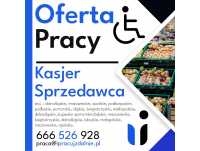 Kasjer - Sprzedawca z orzeczeniem o niepełnosprawności - Głubczyce