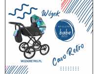 Klasyczny Wózek Dziecięcy Cavo Premium Retro 3w1 Classic 