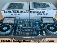 Pioneer CDJ-3000 Multi-Player / Pioneer DJM-A9 DJ Mixer / Pioneer DJ DJM-V10-LF Mixer / Pioneer DJM-S11 / Pioneer CDJ-2000NXS2 / Pioneer DJM-900NXS2 / Pioneer CDJ-Tour1 / Pioneer DJM-TOUR1