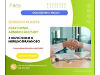 Doradca klienta - pracownik administracyjny z orzeczeniem o niepełnosprawności 3/4 etatu - praca zdalna dla osób z całej Polski
