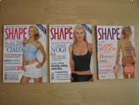 Shape nr 1-3, 2004 rok - magazyn - uroda, zdrowie, fitness, styl życia 