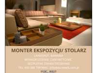 Niemcy/ Monter ekspozycji meblowych/Stolarz