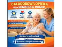Oferujemy całodobową opieka domową nad seniorami