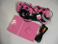 Konsola PS2 Slim SCPH-77004 - Różowa Pink