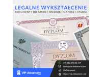 Kup średnie z wpisem, maturę z wpisem, dyplom uniwersytetu