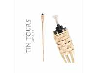 Pochodnie bambusowe do ogrodu od Koszyki.net.pl