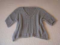 Luźny sweterek, sweter narzutka, oversize nietoperz, rozm. S, M, L 
