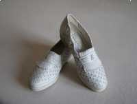 Wygodne buty damskie, rozm. 37,5 skóra naturalna, tęgość H 